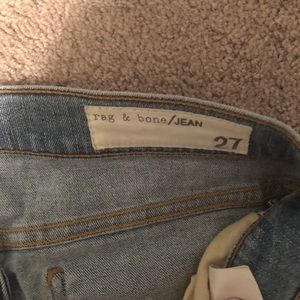 Rag & bone skinny jeans